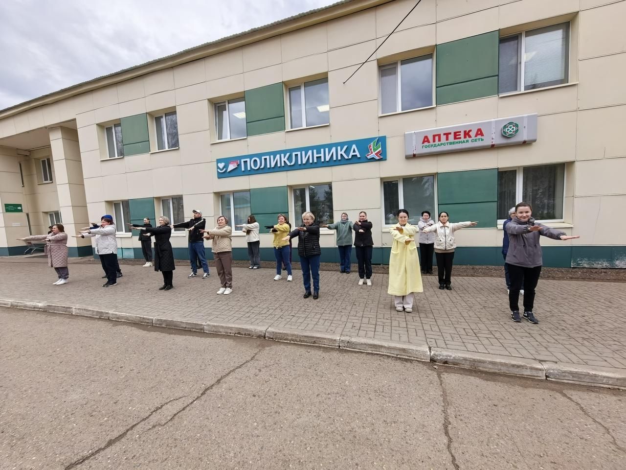 Медицина хезмәткәрләре күнегүләр ясадылар