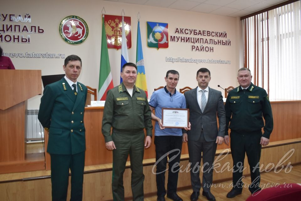 Равил Кузюров Аксубай районы урман хезмәткәрләре белән йомгаклау киңәшмәсе үткәрде