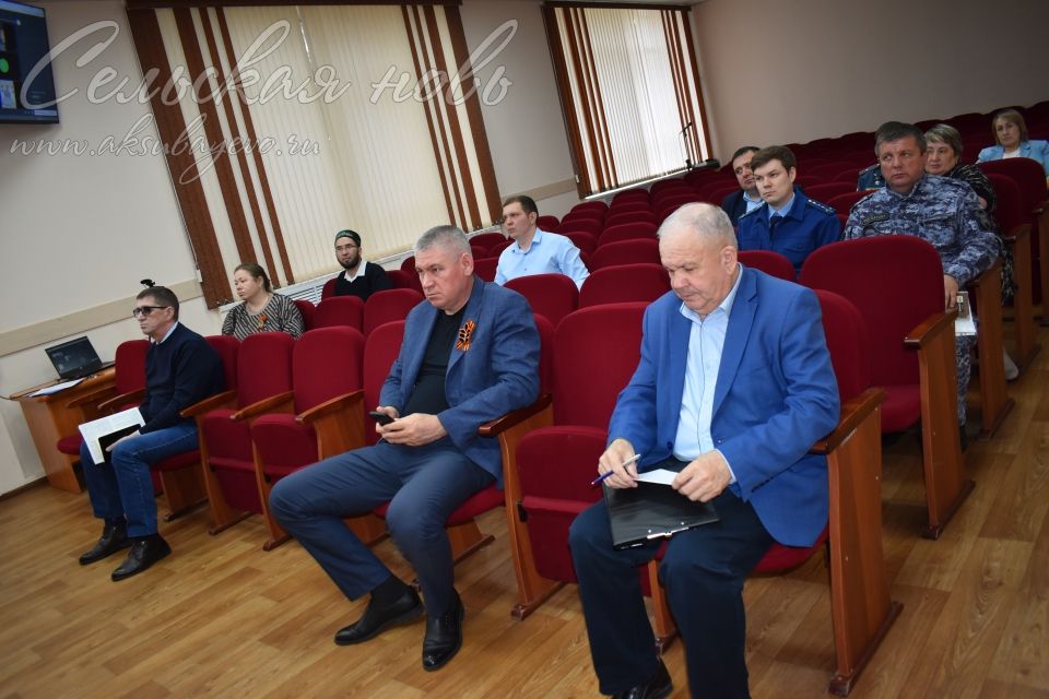 Аксубай муниципаль районы Советында террорчылыкка каршы комиссиянең киңәйтелгән утырышы узды