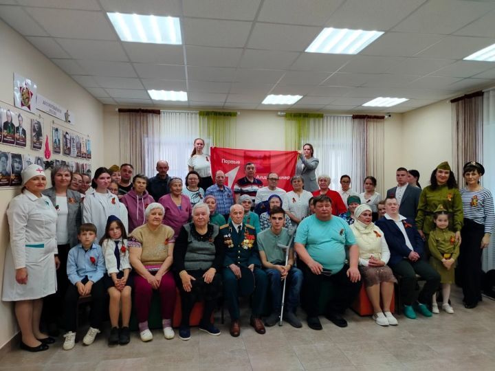 Аксубай социаль хезмәт күрсәтү үзәгендә Җиңүнең 80 еллыгы уңаеннан концерт узды