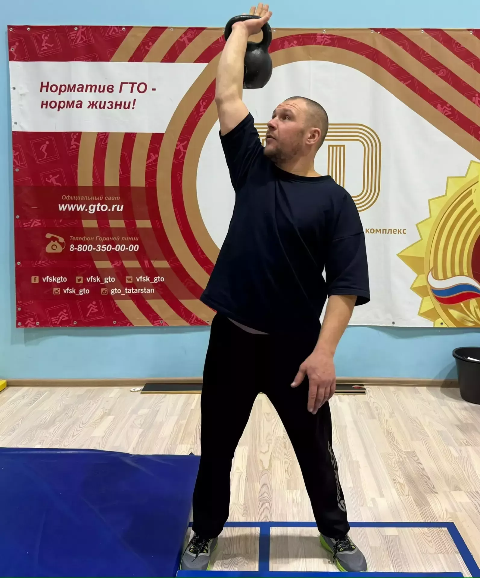 Аксубайның спорт сөюче гаиләләре ГТО нормаларын тапшырды