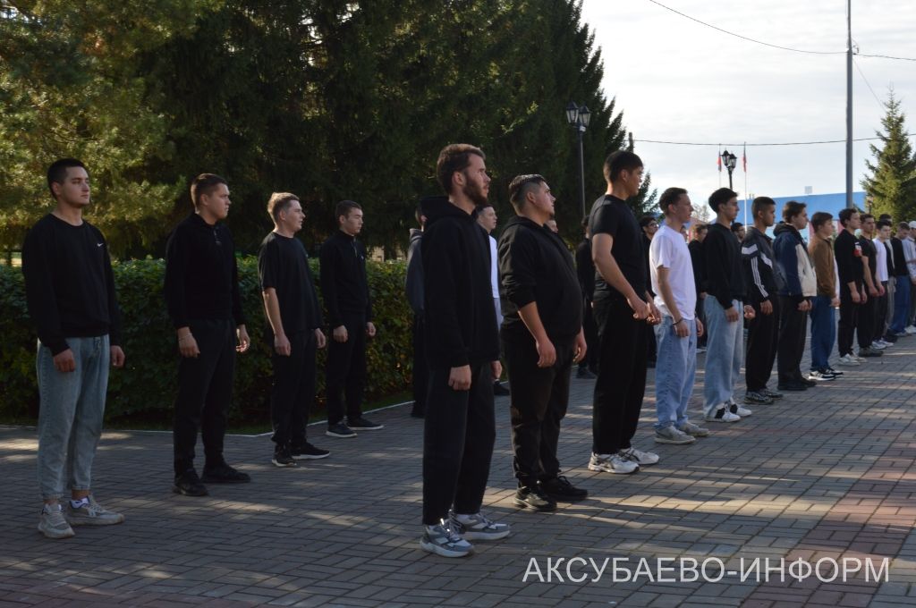 Аксубай призывниклары ГТО нормативларын тапшырдылар