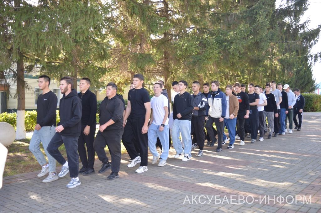 Аксубай призывниклары ГТО нормативларын тапшырдылар