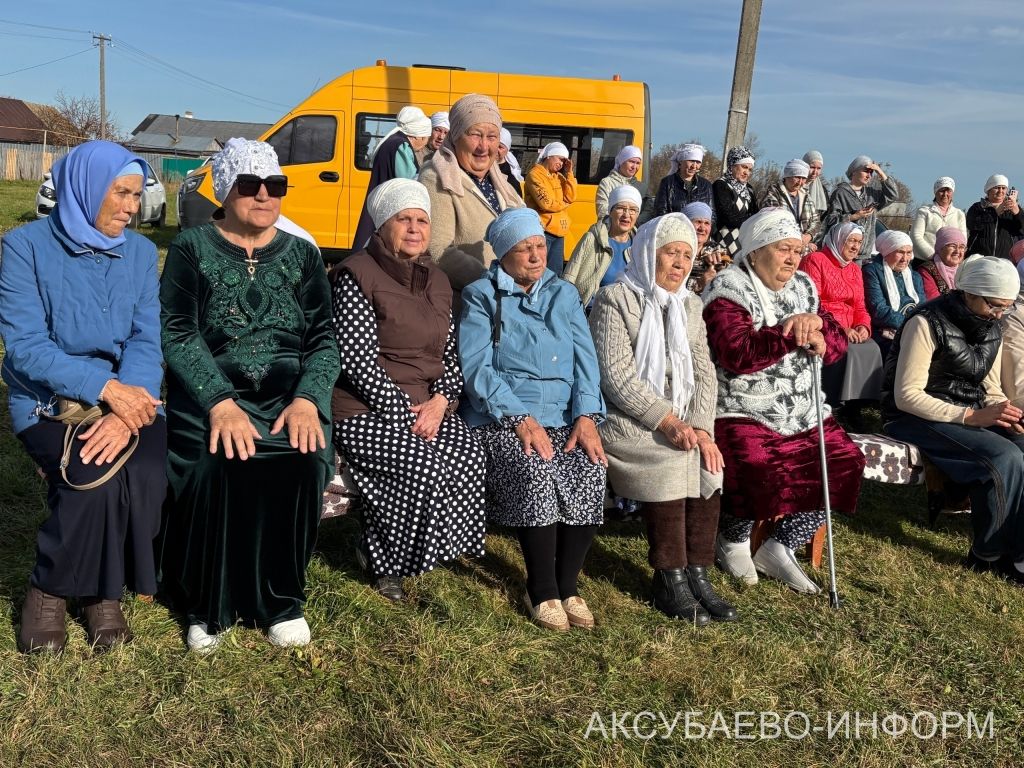 Аксубай районында яңартылган мәчетне ачу тантанасы булды