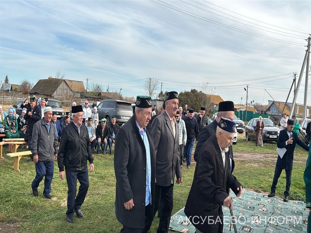 Аксубай районында яңартылган мәчетне ачу тантанасы булды