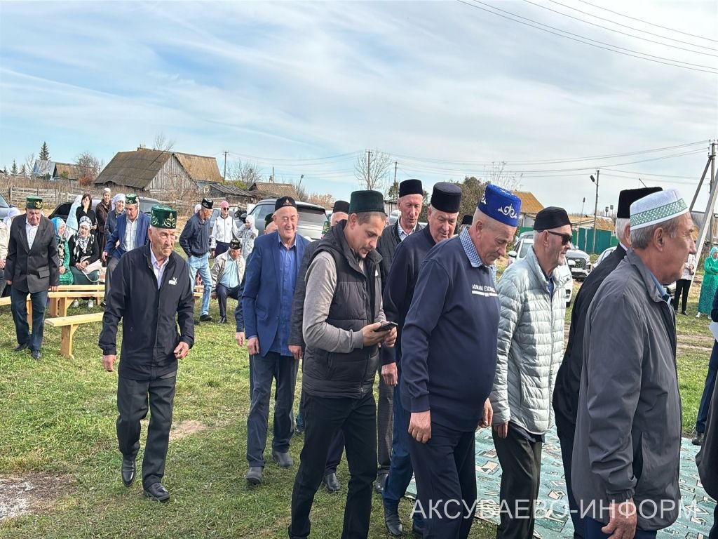 Аксубай районында яңартылган мәчетне ачу тантанасы булды