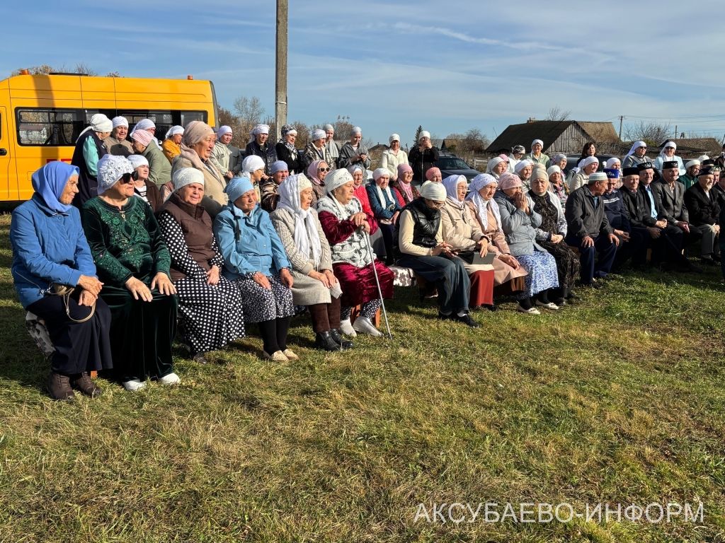 Аксубай районында яңартылган мәчетне ачу тантанасы булды