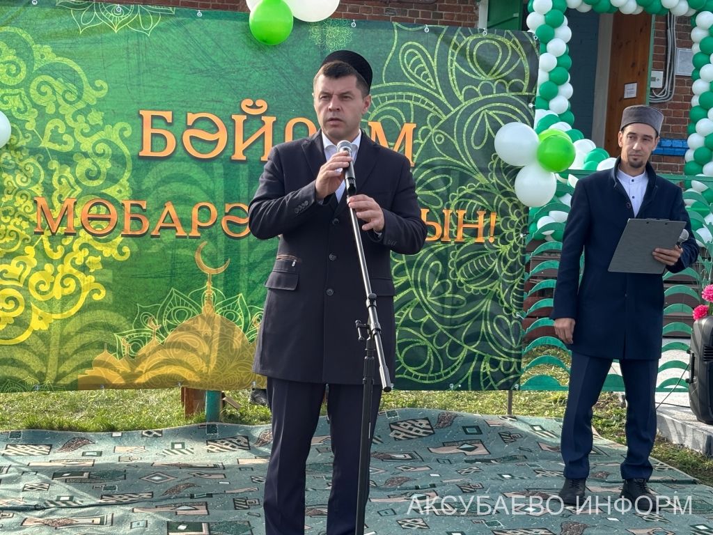 Аксубай районында яңартылган мәчетне ачу тантанасы булды