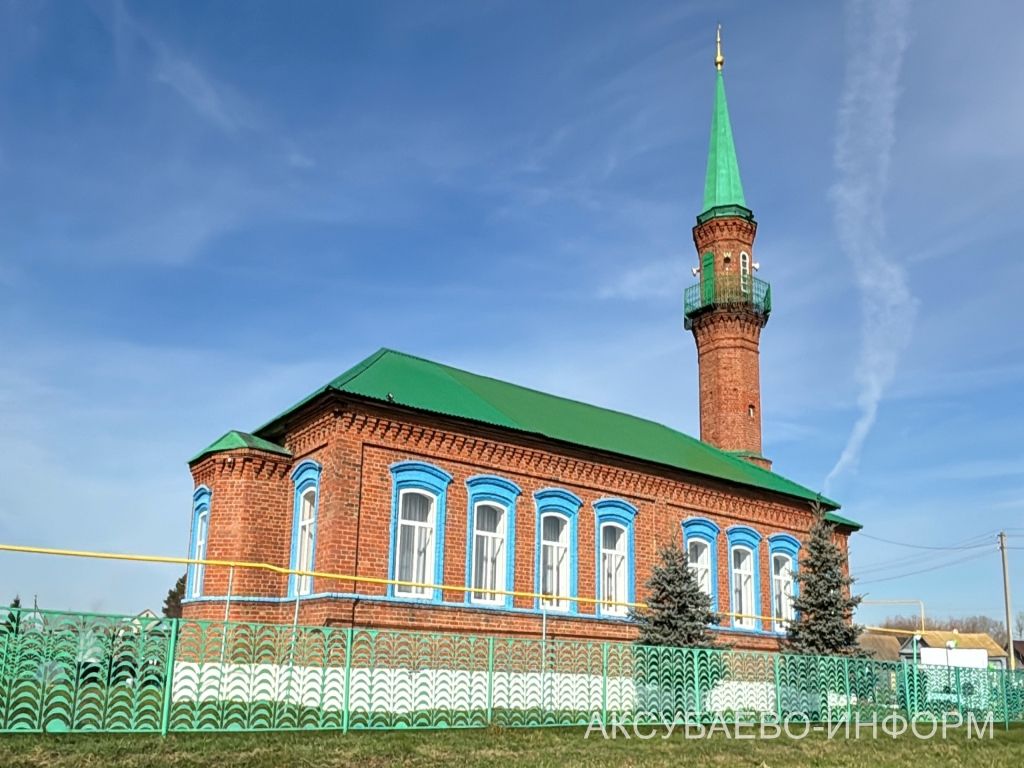 Аксубай районында яңартылган мәчетне ачу тантанасы булды
