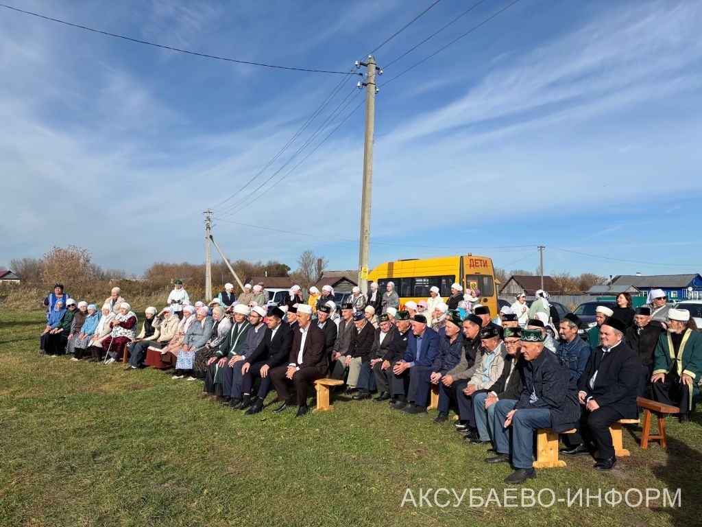 Аксубай районында яңартылган мәчетне ачу тантанасы булды