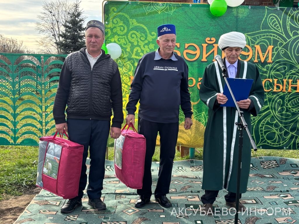 Аксубай районында яңартылган мәчетне ачу тантанасы булды