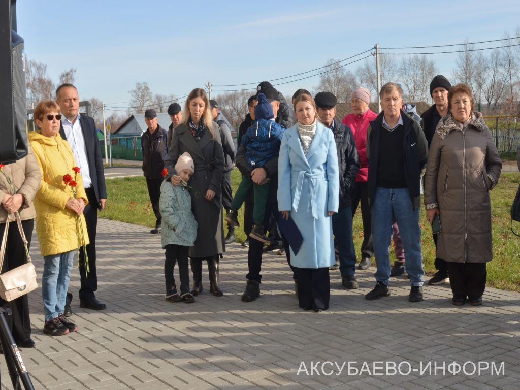 В Аксубаевской школе увековечили память майора Российской Армии