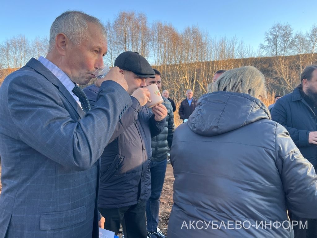 Урмандеево авылында төзекләндерелгән чишмә ачылды