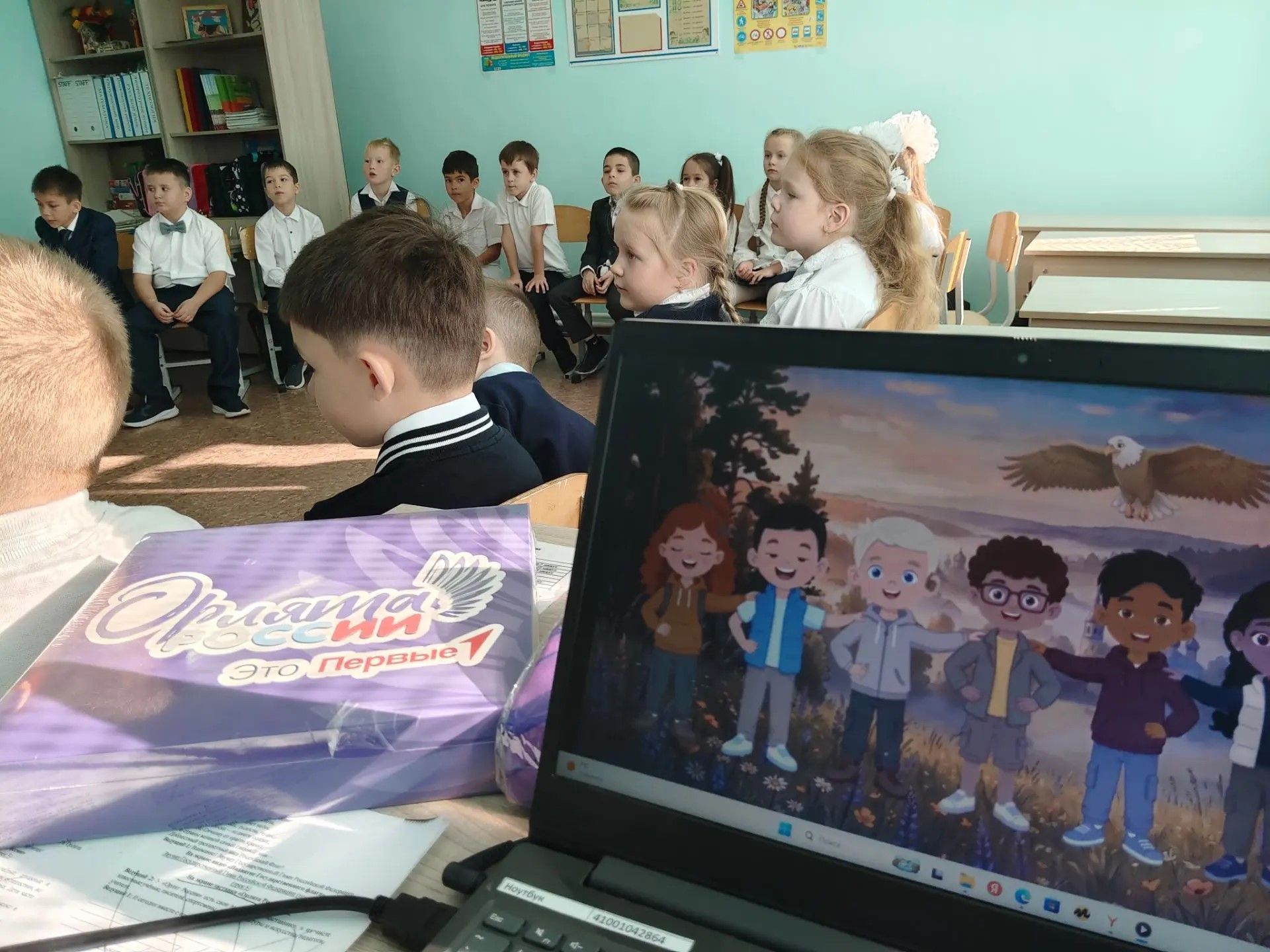 Аксубайның беренче сыйныф укучылары «Россия бөркетләре» сафларын тулыландырды