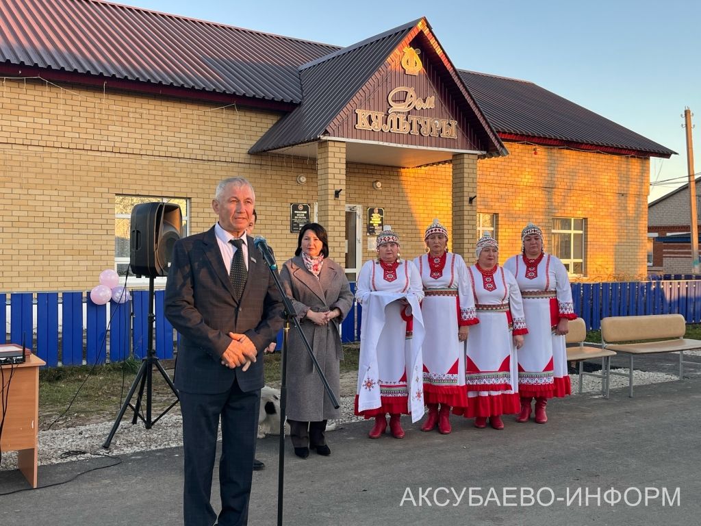 Урмандеевода капиталь төзекләндерелгән юл ачылды
