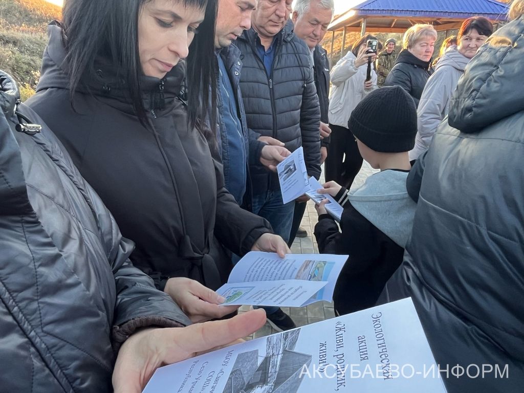 Урмандеево авылында төзекләндерелгән чишмә ачылды