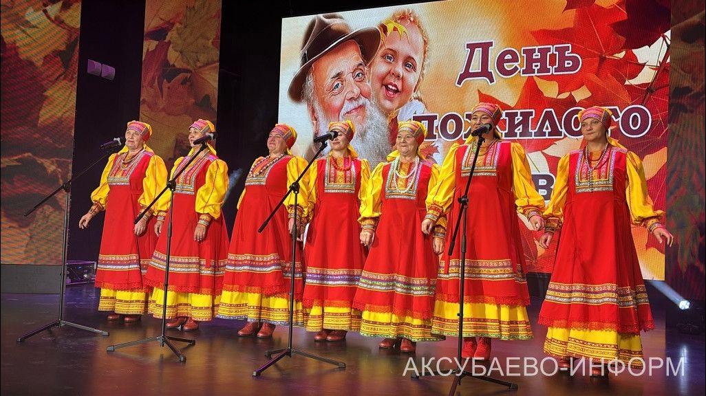 Аксубайда өлкән буынны һәм волонтерларны хөрмәтләделәр
