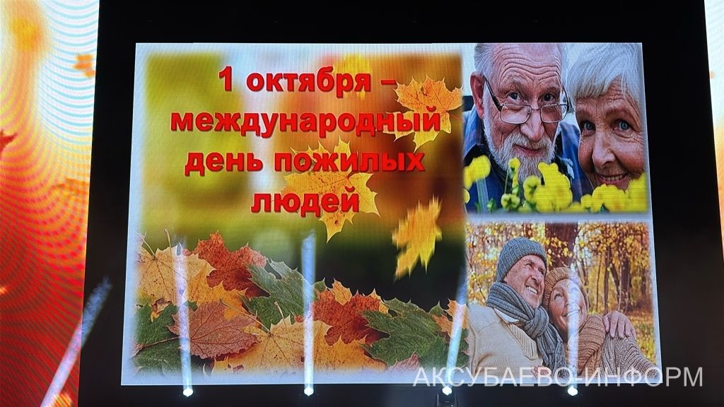 В Аксубаеве чествовали старшее поколение и волонтеров