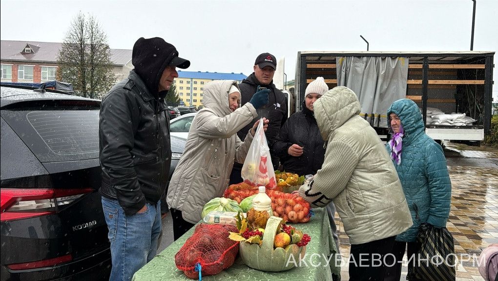 В Аксубаеве прошла традиционная сельхозярмарка