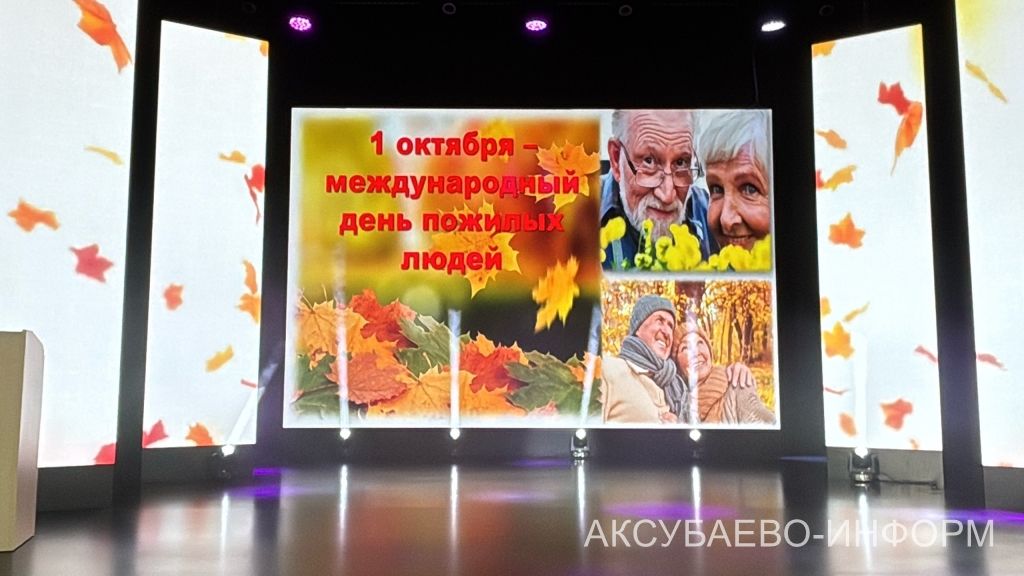 Аксубайда өлкән буынны һәм волонтерларны хөрмәтләделәр