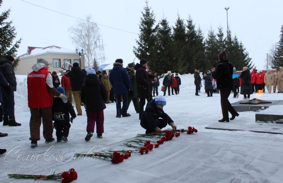 Аксубайда Совет гаскәрләрен Әфганстаннан чыгаруның 37 еллыгын билгеләп үттеләр