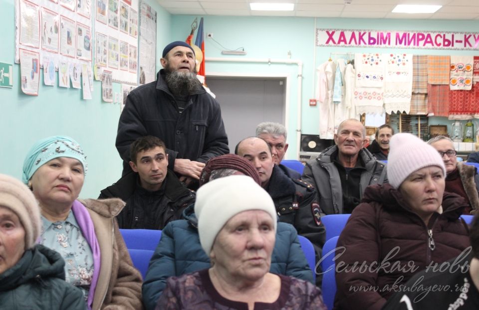 Жители Щербени активны в делах посления