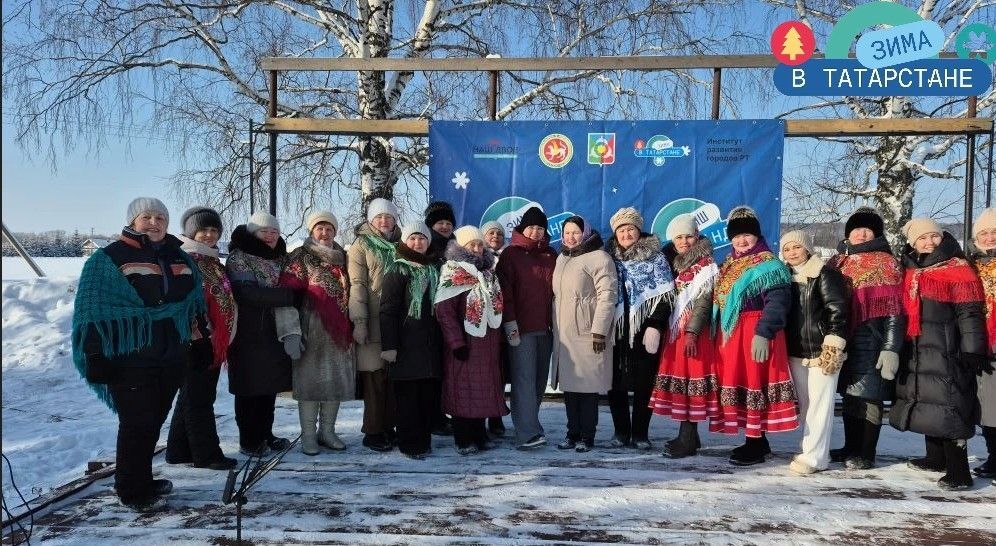 «Татарстанда кыш»: Иске Мокшинода матур бәйрәм