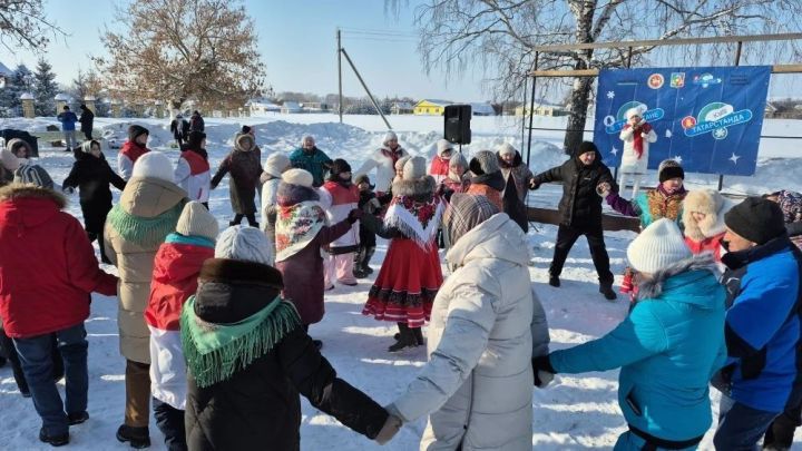 «Татарстанда кыш»: Иске Мокшинода матур бәйрәм