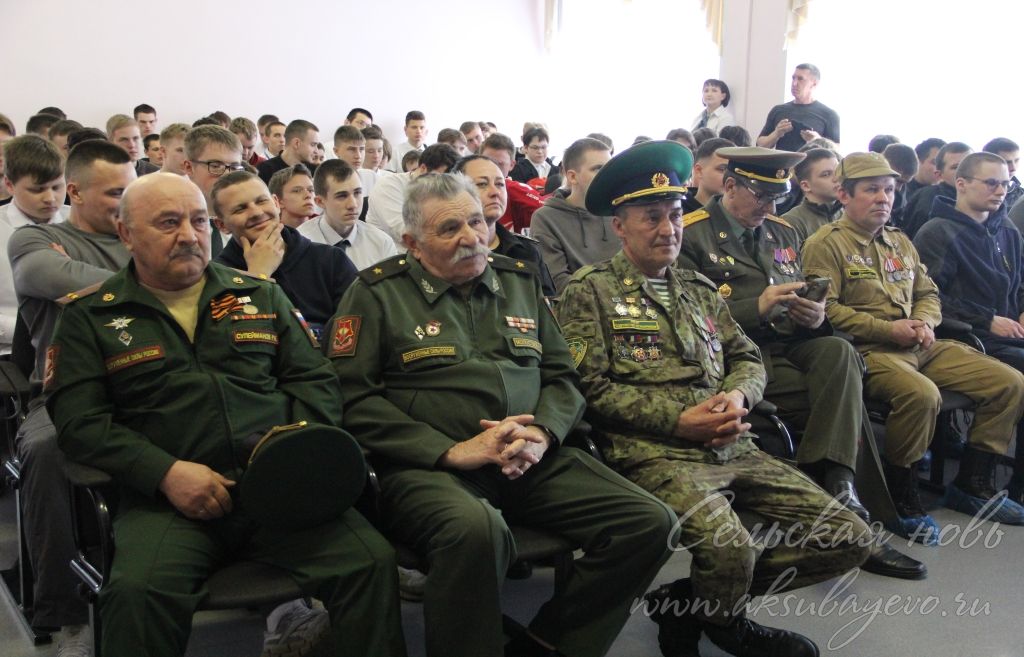 День призывника прошел в Аксубаевской школе №2
