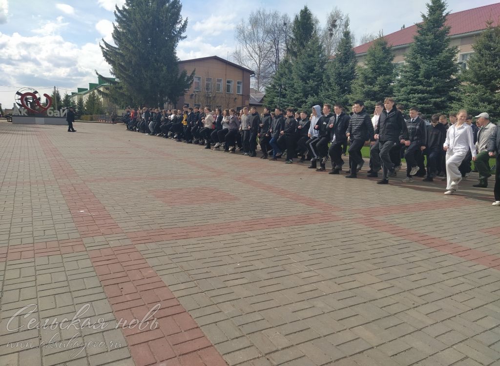 Аксубайда Җиңү парадының беренче репетициясе узды