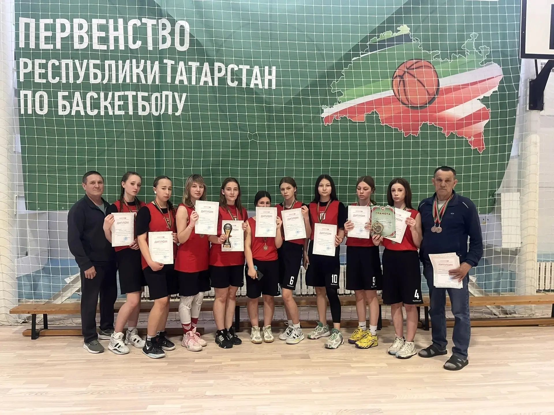 Аксубаевские баскетболистки стали третьими призерами в РТ