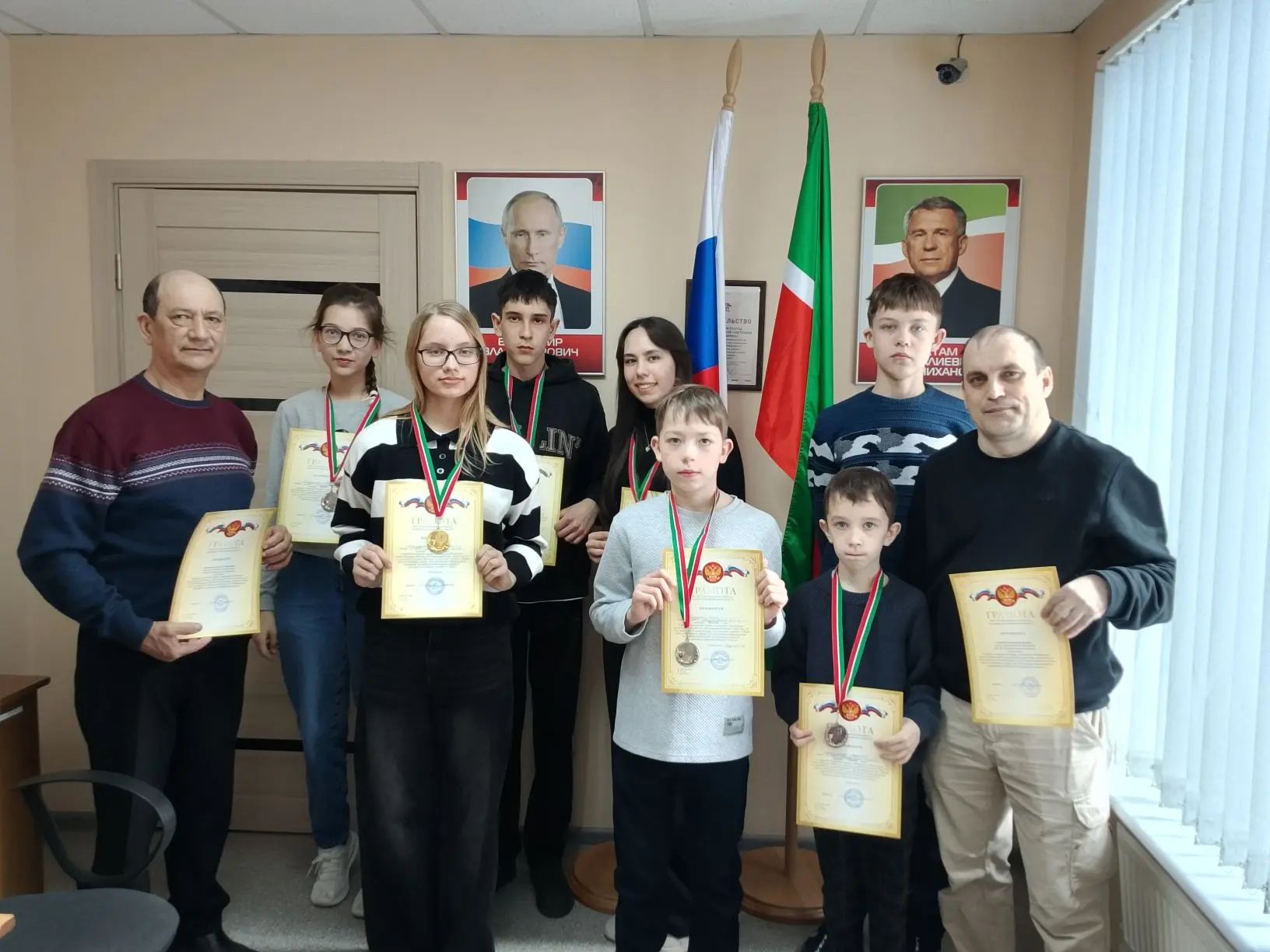 Аксубаевские школьники разыграли шахматные партии