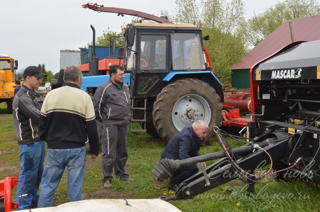 В Аксубаевском районе кормозаготовкам дадут зеленый свет