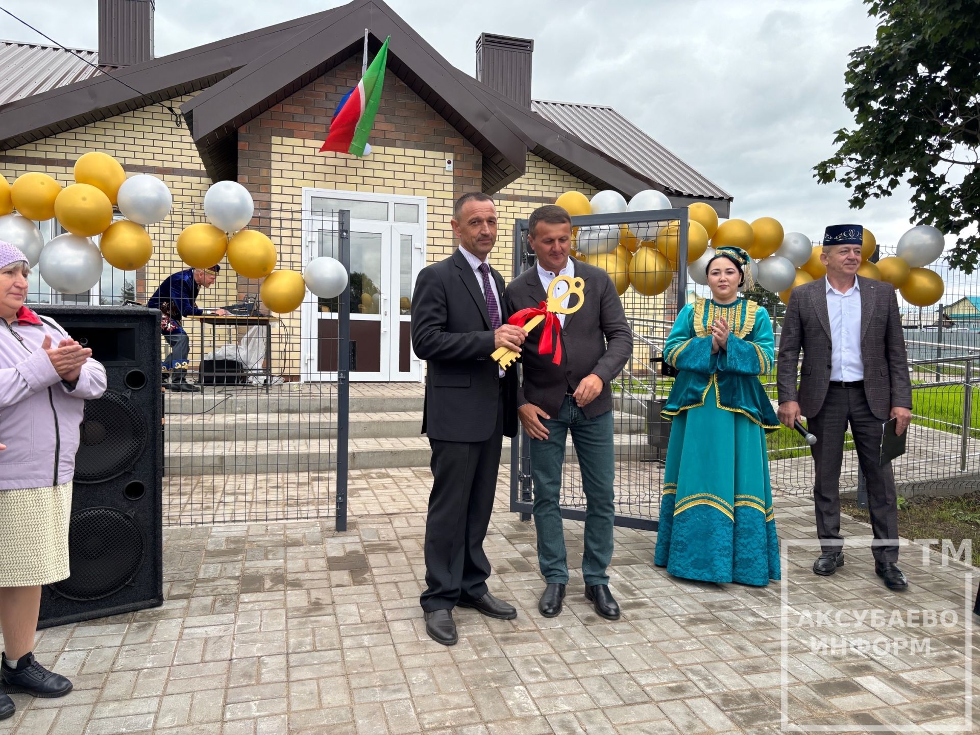 В Новом Демкине Аксубаевского района открылось здание исполкома поселения
