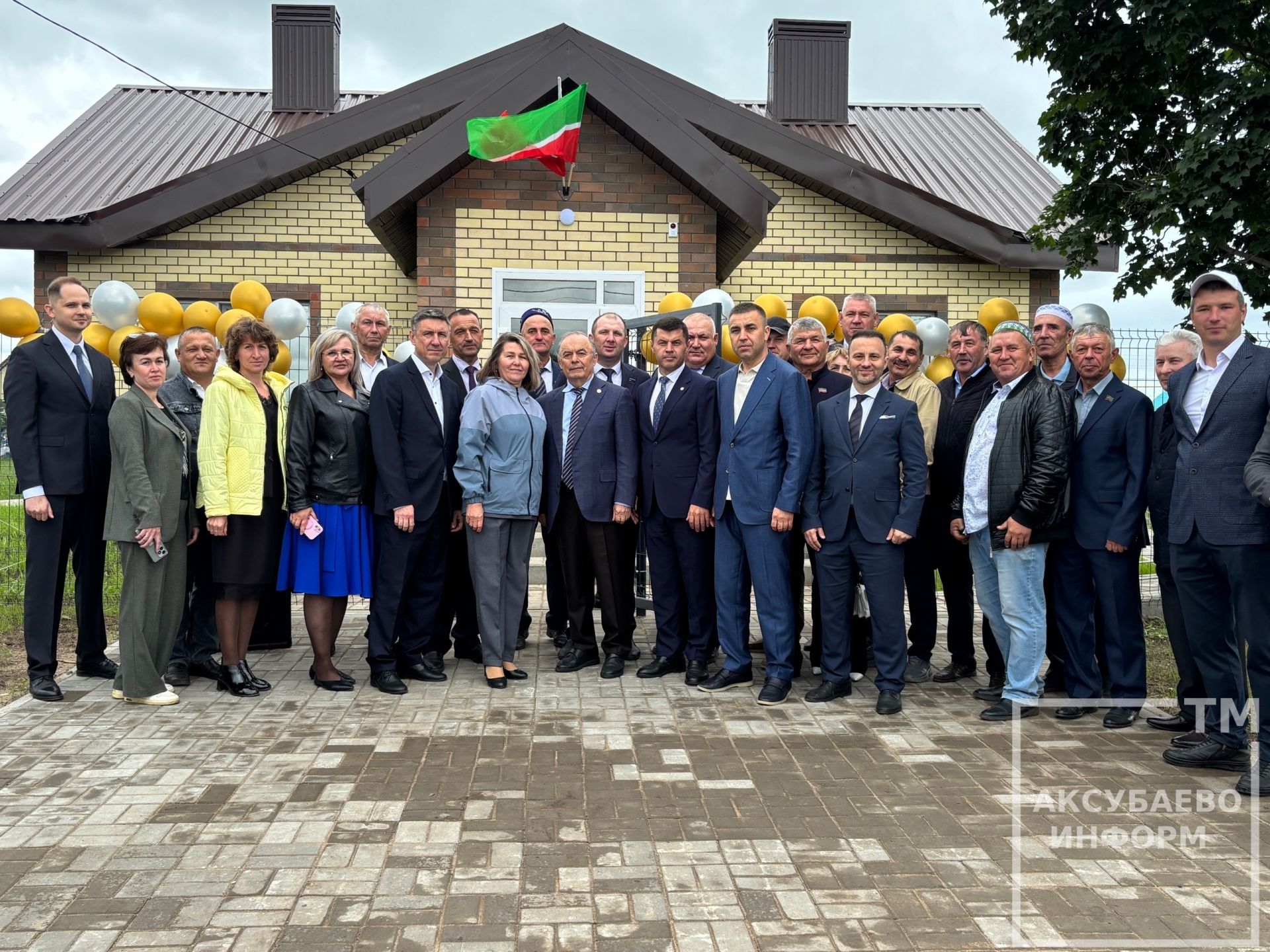В Новом Демкине Аксубаевского района открылось здание исполкома поселения