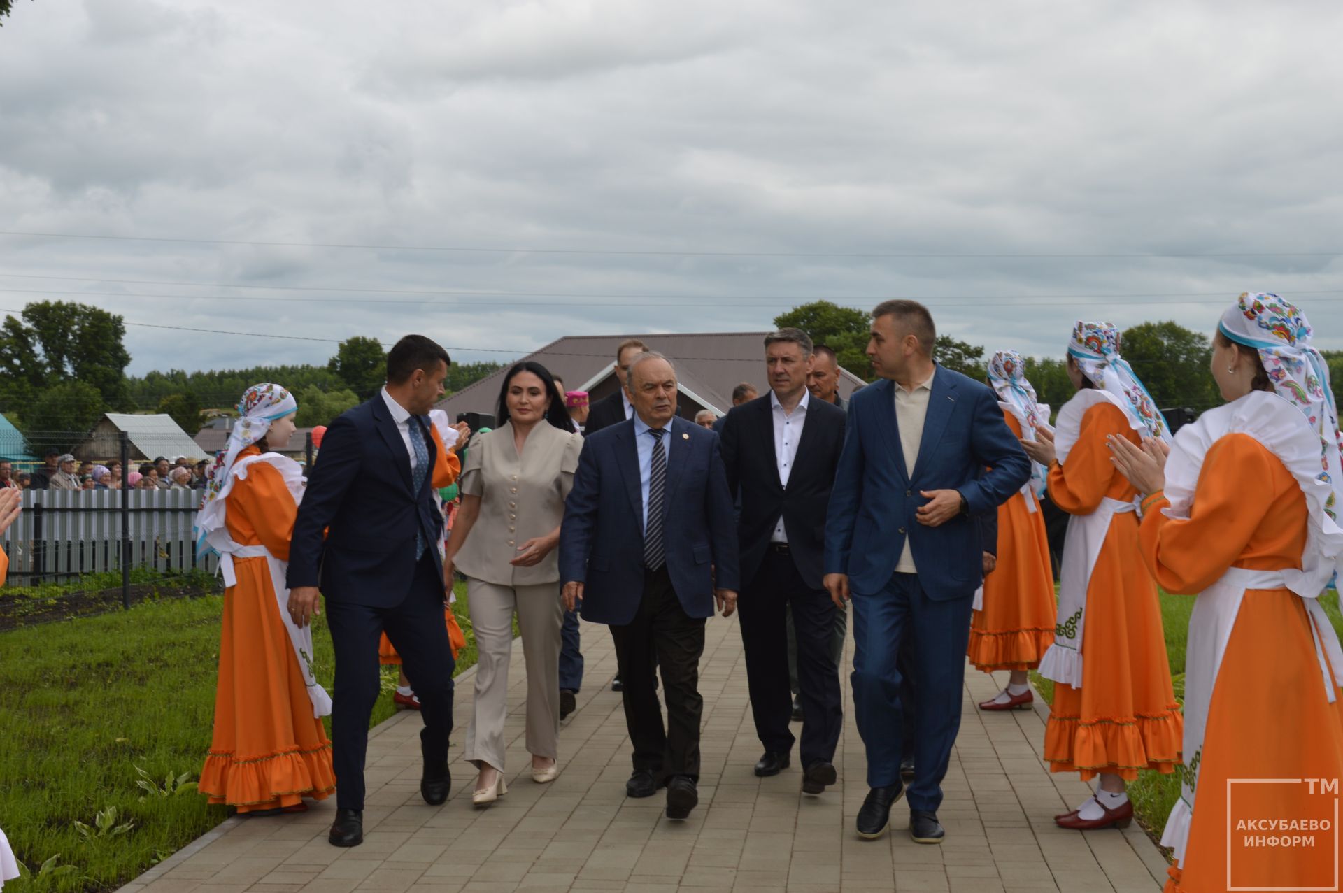 Аксубай районының Яңа Дума авылында яңартылган мәдәният йорты ишекләрен ачты