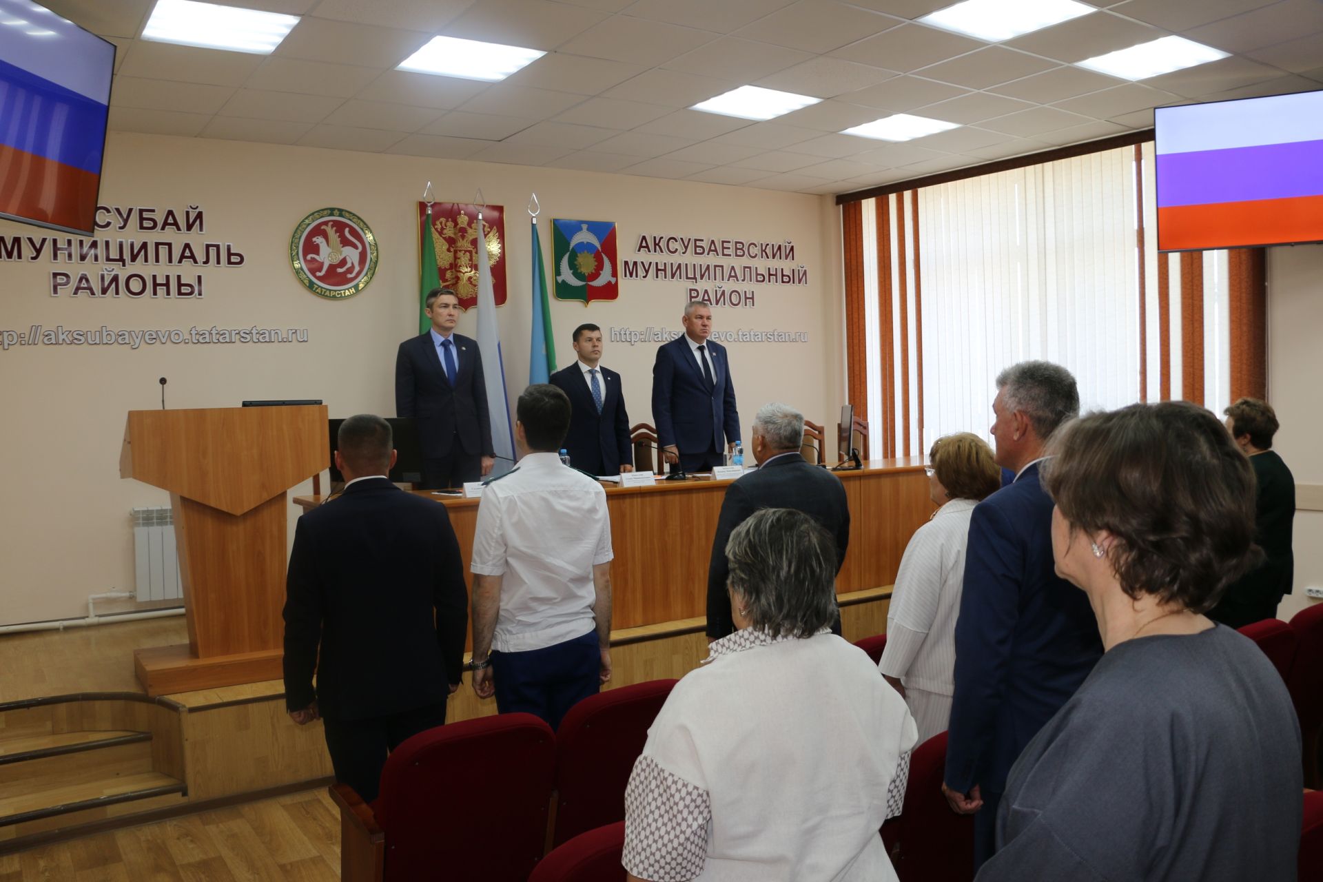 В Аксубаевском районе члены избиркома получили награды