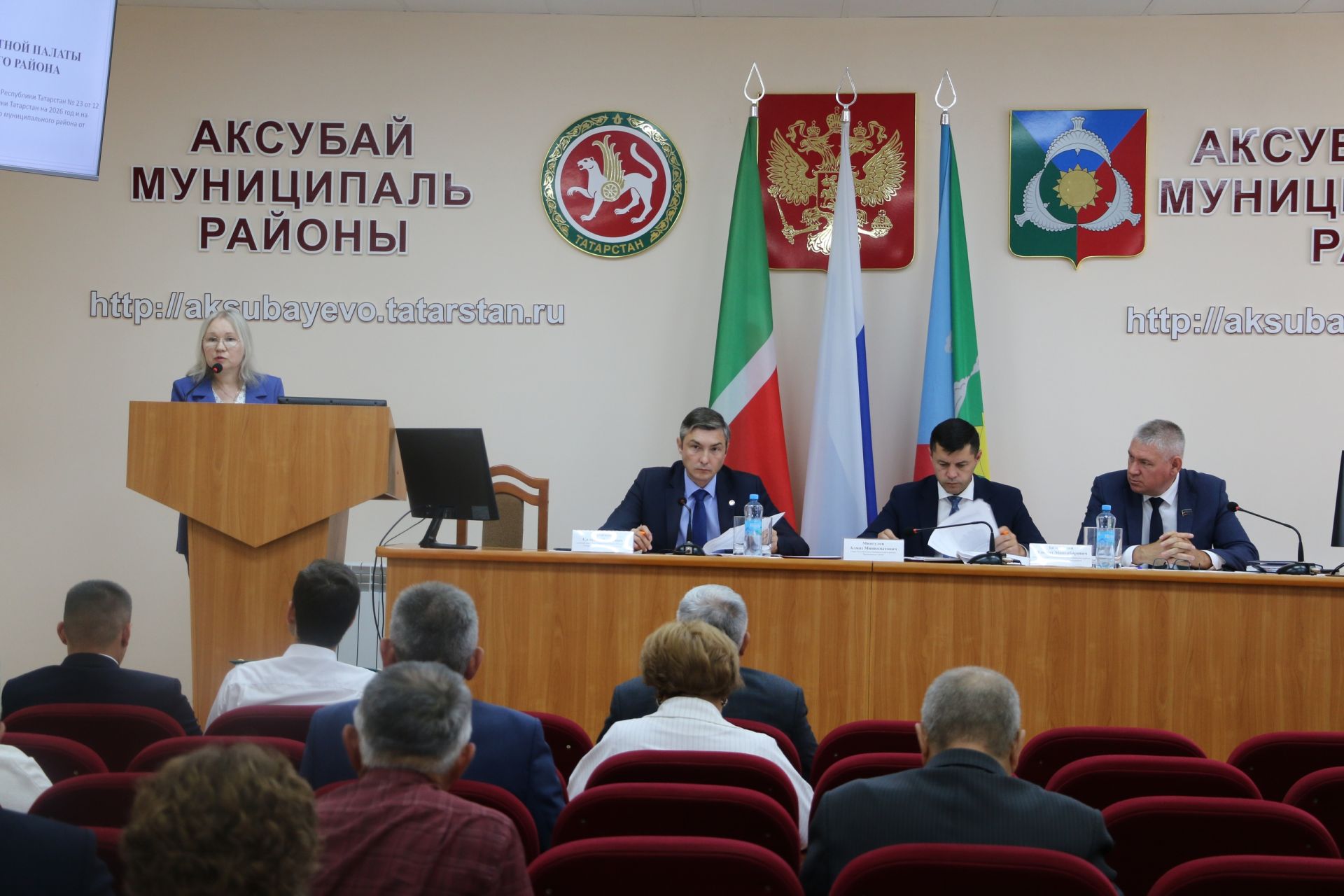 В Аксубаевском районе члены избиркома получили награды