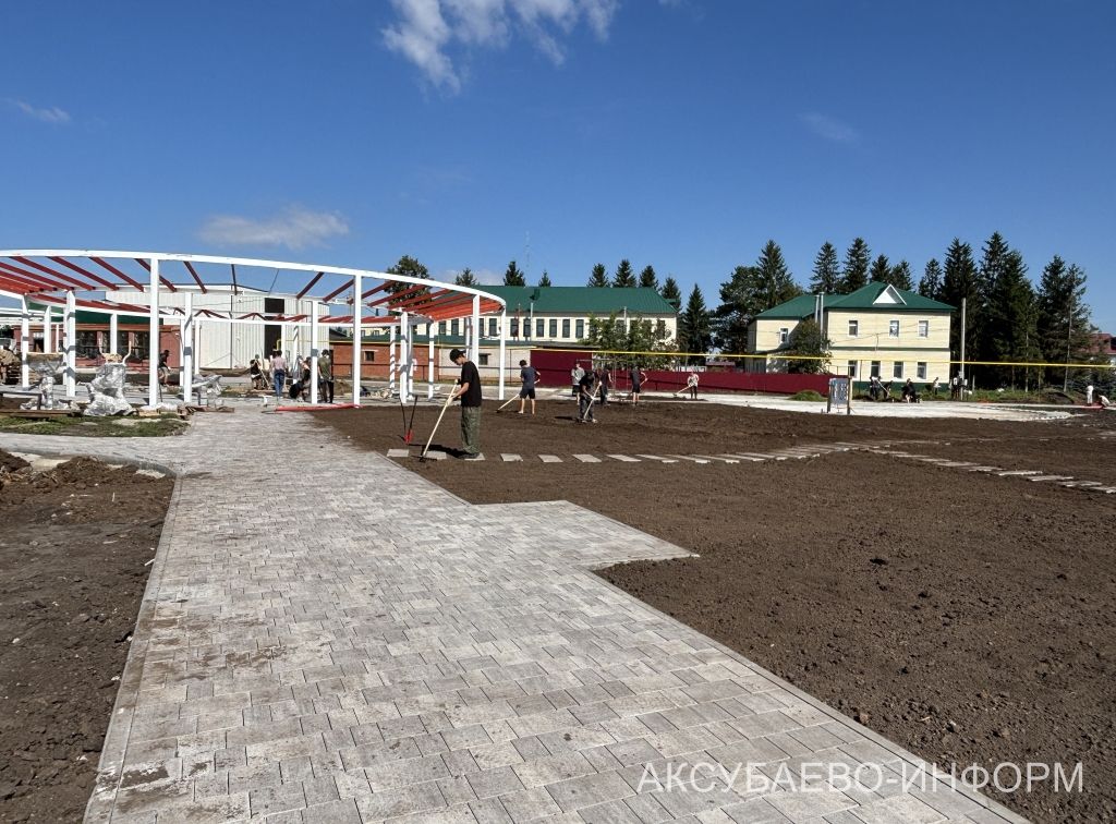 Сроки строительства в Аксубаеве под контролем