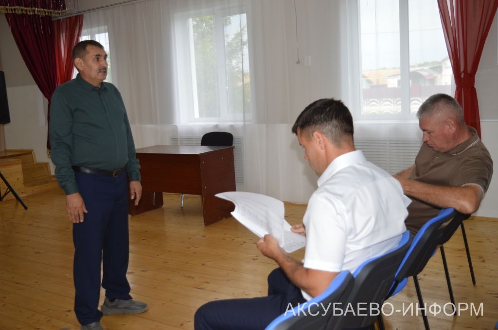 Аксубай районы Сөнчәле авыл җирлеге: су чиста, ә авыллар уңайлы булачак