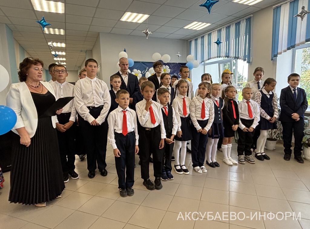 В Аксубаевском районе после капремонта распахнулись двери Кривоозерской школы