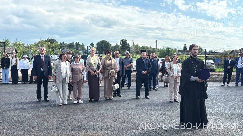 В Аксубаевском районе после капремонта распахнулись двери Кривоозерской школы