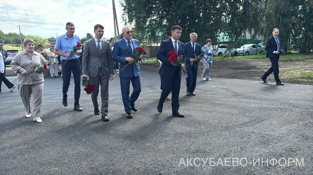 В Аксубаевском районе после капремонта распахнулись двери Кривоозерской школы