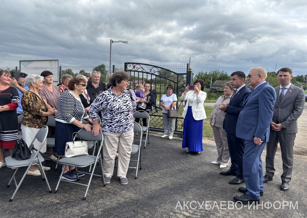 В Аксубаевском районе после капремонта распахнулись двери Кривоозерской школы