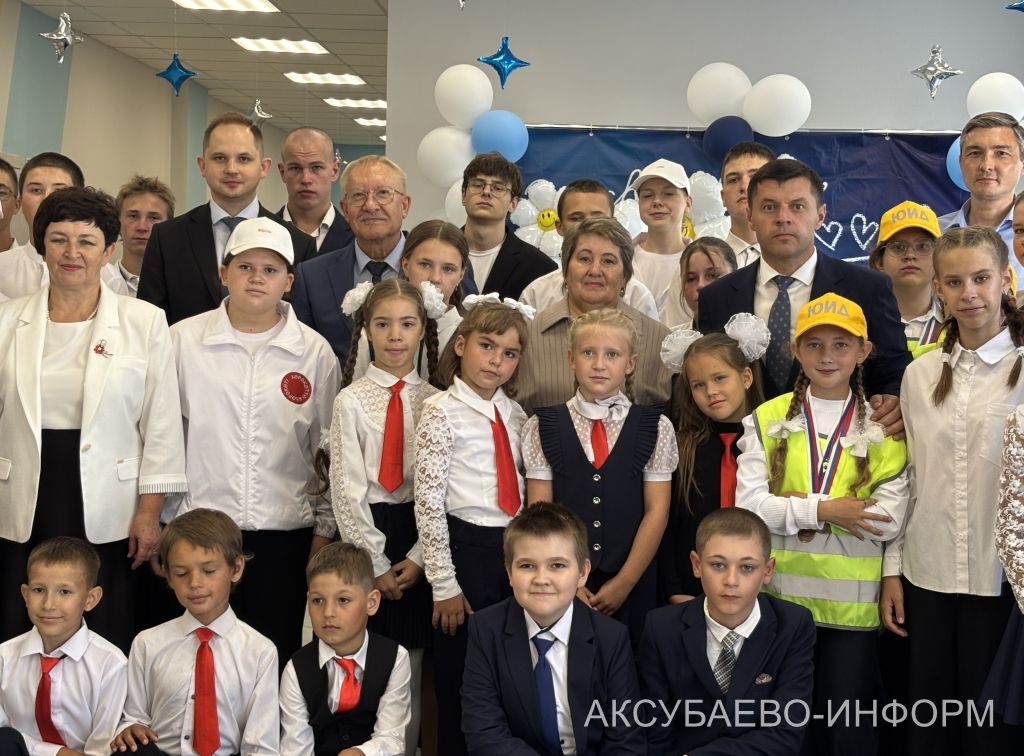 В Аксубаевском районе после капремонта распахнулись двери Кривоозерской школы
