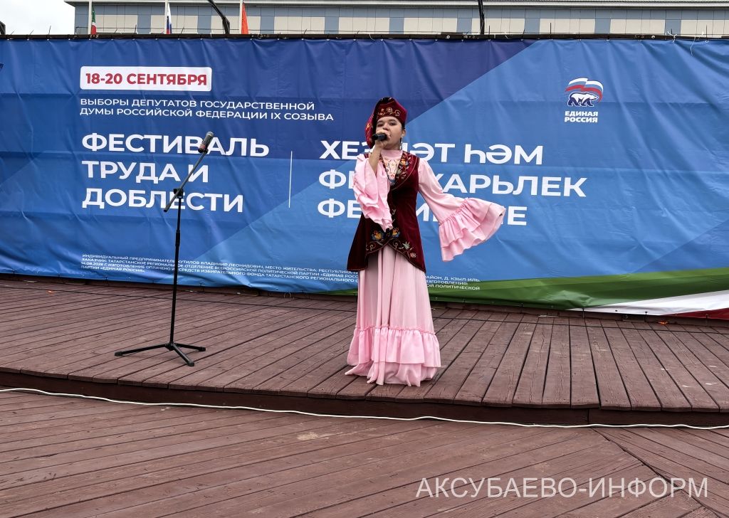В Аксубаеве прошел фестиваль труда и доблести