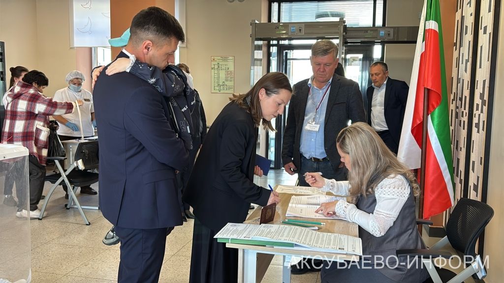 Глава Аксубаевского района проголосовал на выборах депутатов Госдумы