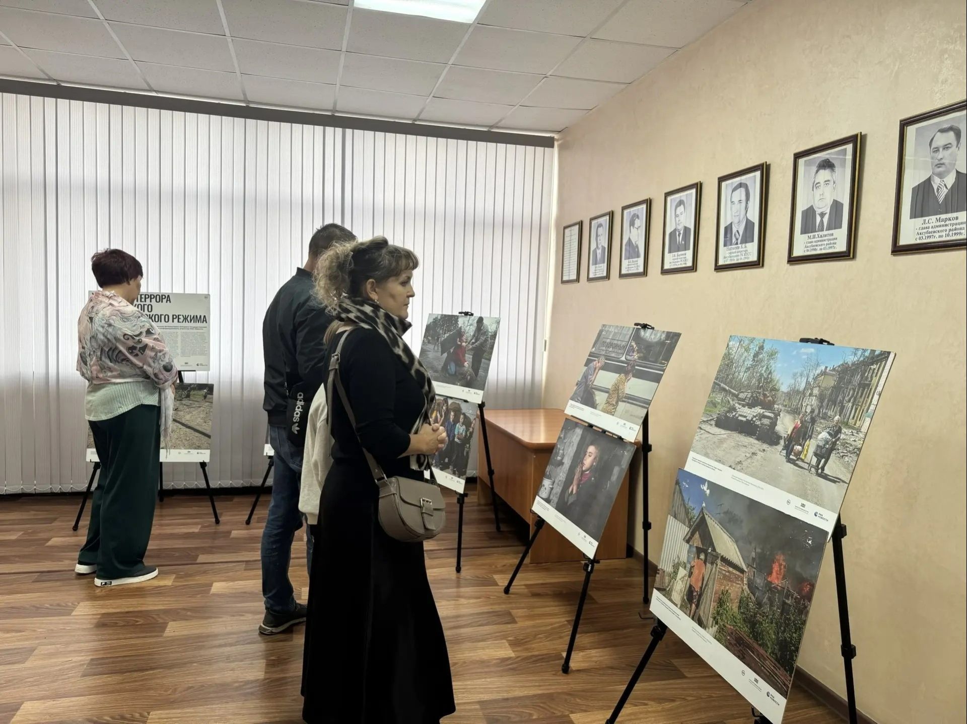 «Украина неонацист режимының террор хроникасы» дип аталган фотокүргәзмә ачылды