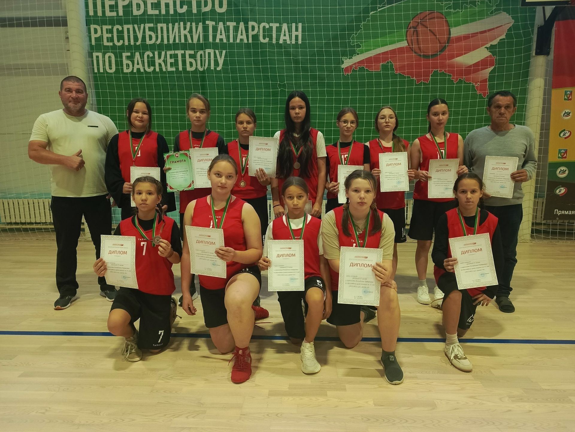 Аксубаевские баскетболистки выиграли бронзу