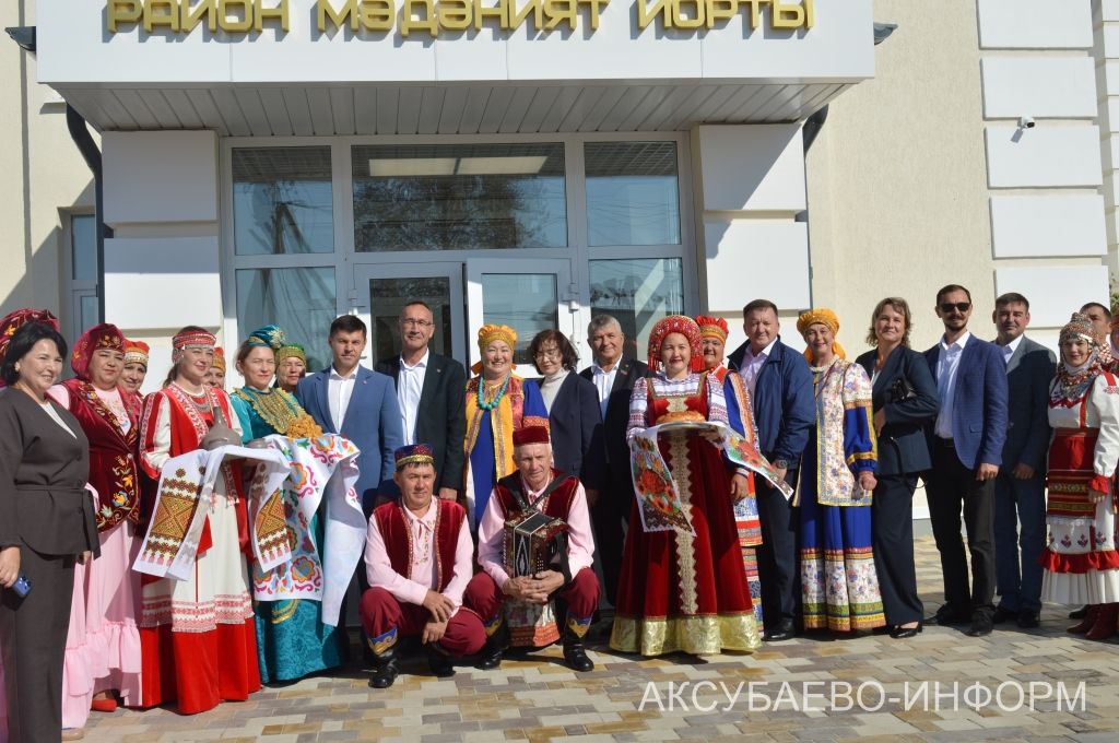Аксубай үсешенә Ютазы делегациясе югары бәя бирде